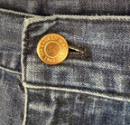 Lauren Ralph Lauren Jeans Women Size 12P Petite Blue Classic Straight Whiskers