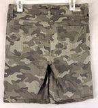 Seven 7 Shorts Womens Sz 12 Tummyless Bermuda Camo Denim Stretch Trendy Casual
