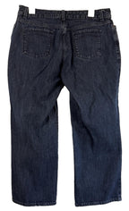 LL Bean Denim Blue Jeans Womens 14 Petite Favorite Fit Curvy Stretch