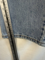 Levis Vintage Mens 505 Regular Fit Jeans 36x30 Straight Leg Light Wash Denim