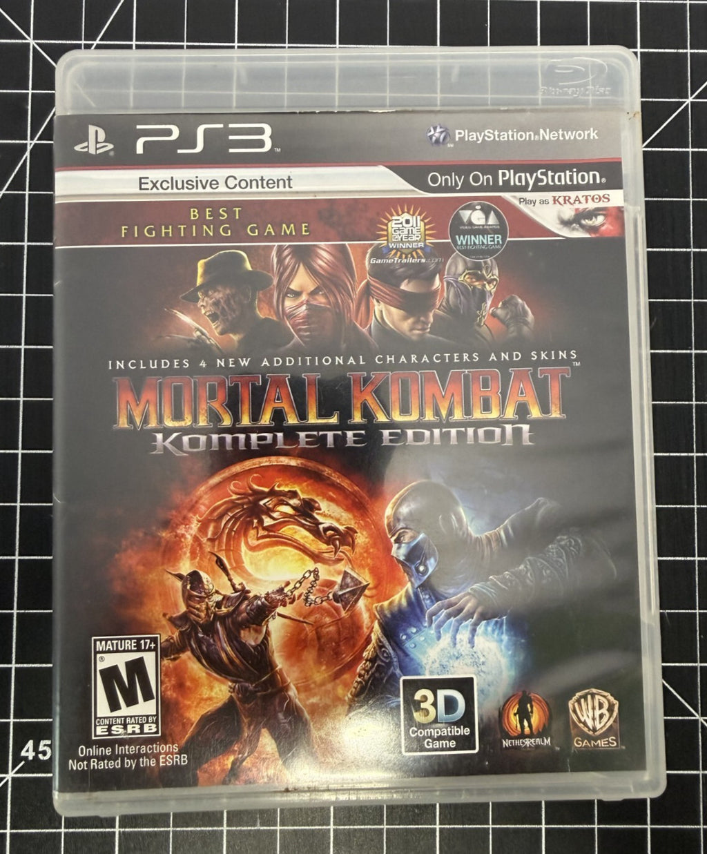 Mortal Kombat -- Komplete Edition (Sony PlayStation 3, 2012)