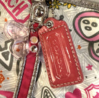 COACH Vintage Y2K Bandana Graffiti Butterfly Shoulder Bag Tote Purse F15712