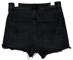 American Eagle Womens Size 12 Highest Rise 90's Boyfriend Shorts Stretch Black