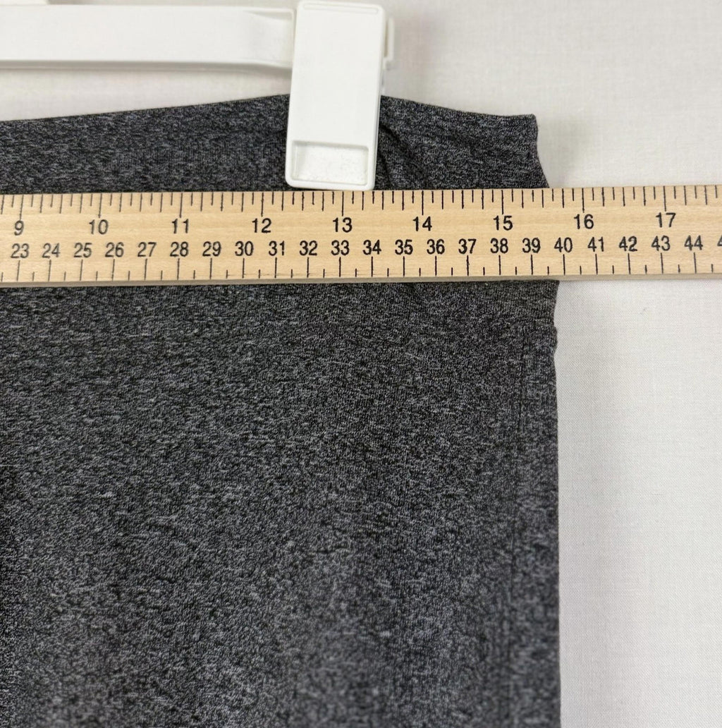Victoria Sport Heathered Gray Compression Leggings Womens Size XL