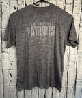 New England Patriots Mens T-Shirt 2XL Gray Heather NFL Football Sports Fanatics