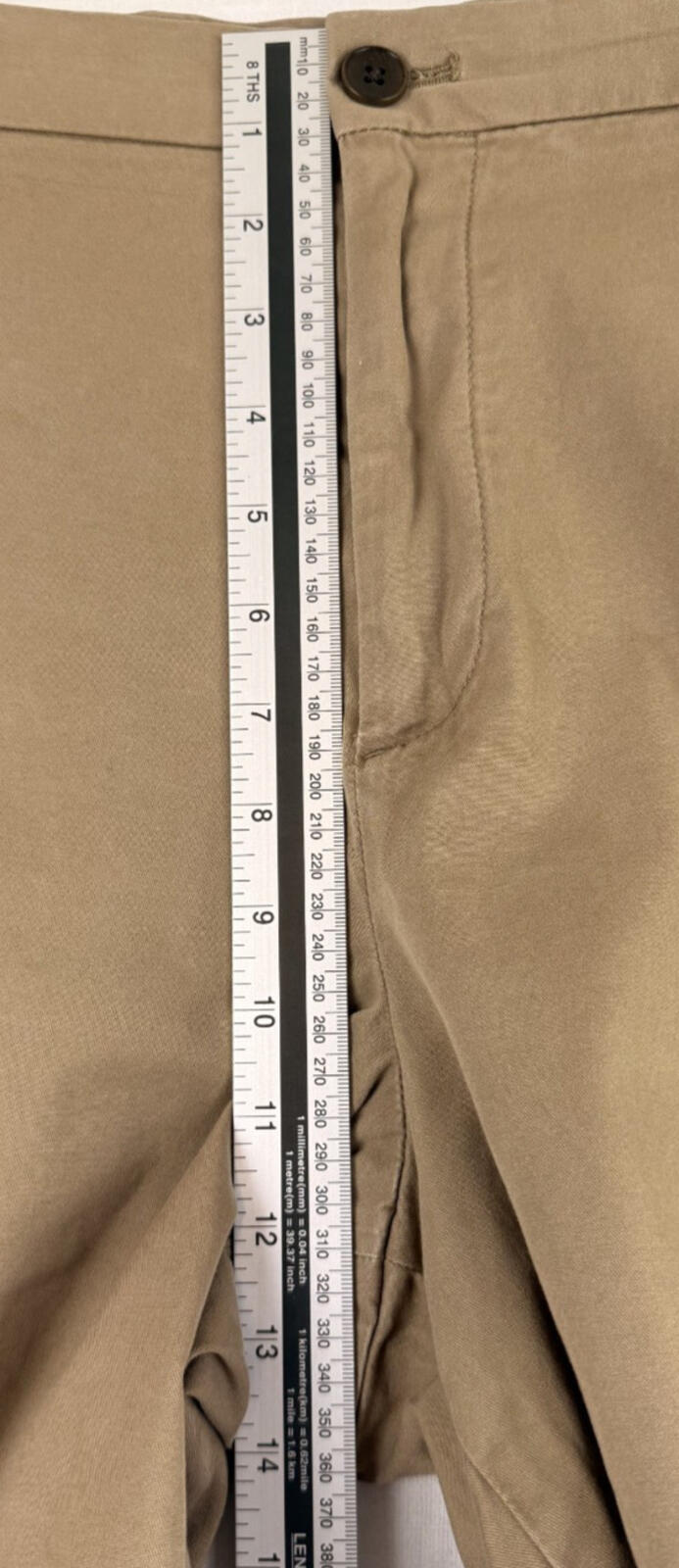 BANANA REPUBLIC Mens Khaki Tan Emerson Shorts - Sz 38