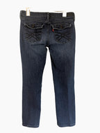 Levis 545 Women’s Size 8 Low Boot Cut Blue Jeans Low-Rise 5-Pockets