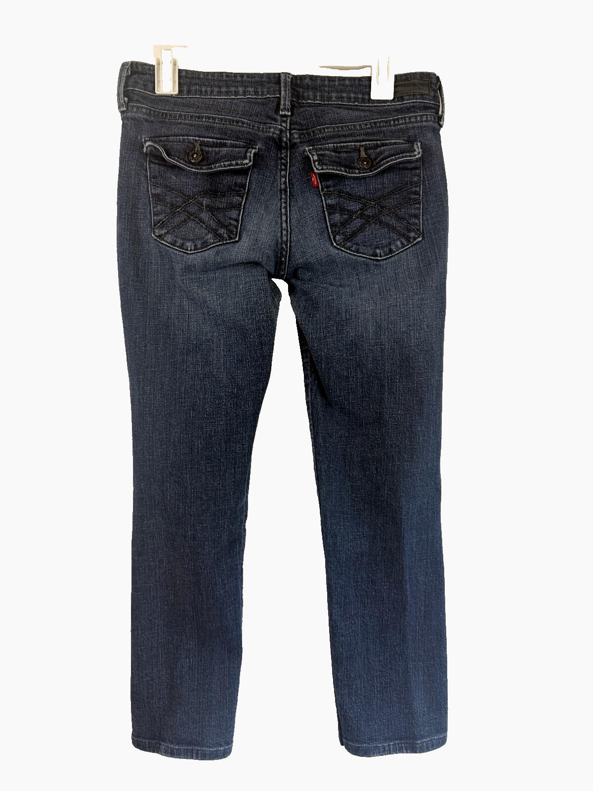 Levis 545 Women’s Size 8 Low Boot Cut Blue Jeans Low-Rise 5-Pockets