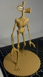 3D Printed Sirenhead Statue - PLA - 9 in - Horror