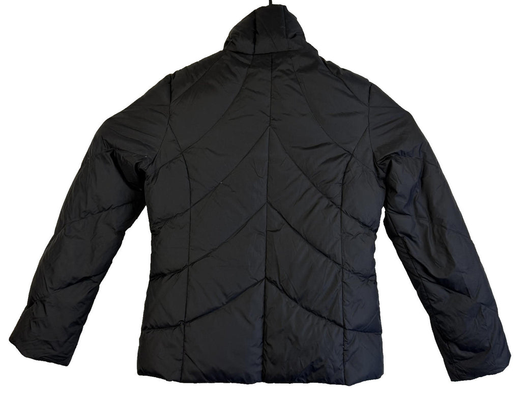 Tommy Hilfiger Womens Puffer Jacket Size Small ~ Black ~ Down\Waterfowl Insulate
