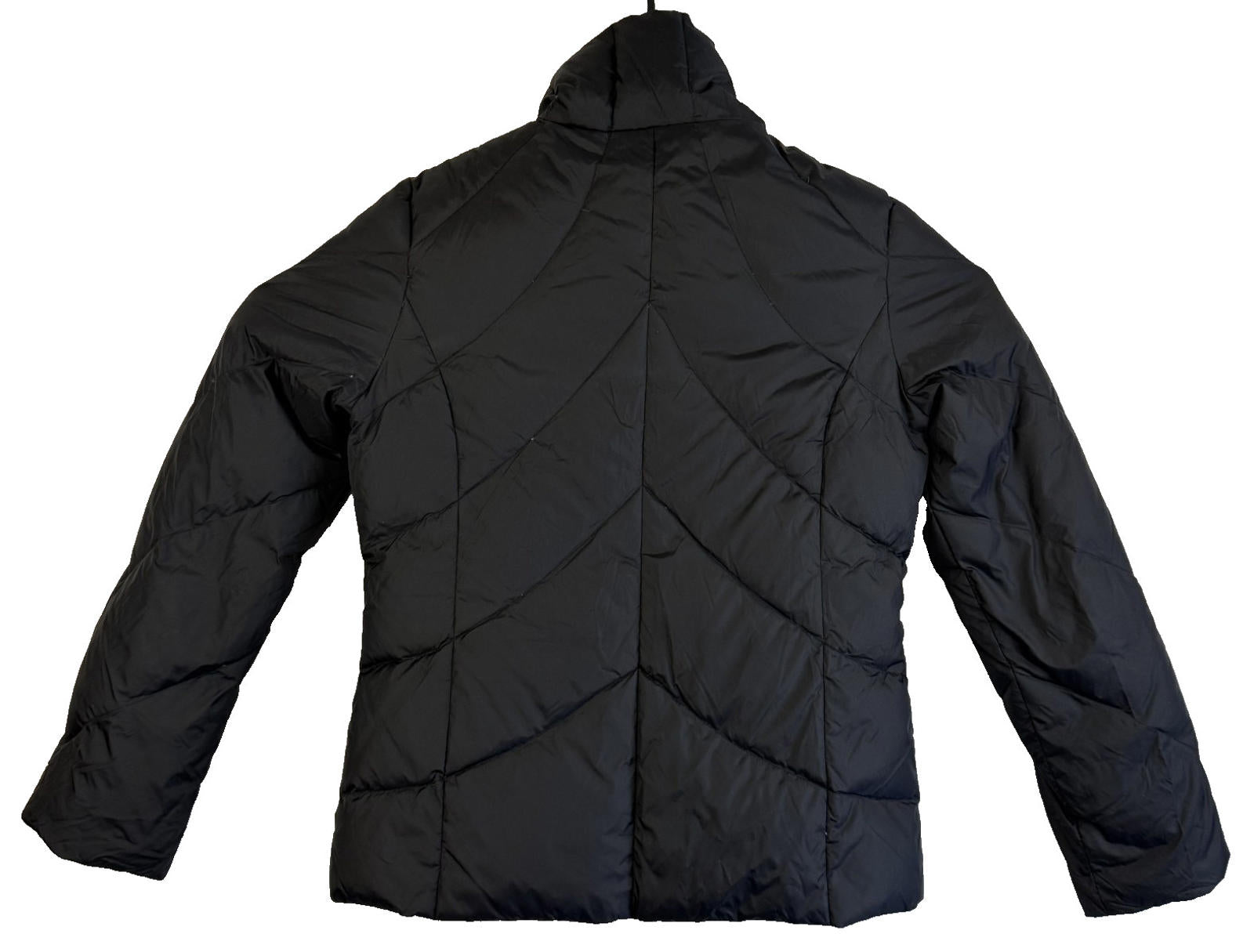 Tommy Hilfiger Womens Puffer Jacket Size Small ~ Black ~ Down\Waterfowl Insulate