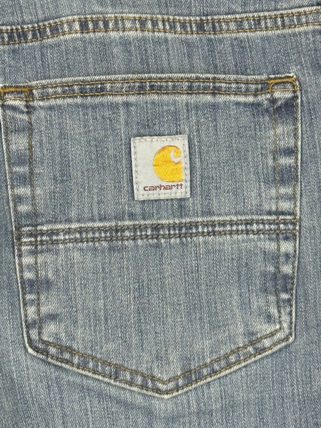 Carhartt Mens Rugged Flex Relaxed Fit Straight Leg Jeans Blue BD2804-M 40x30 NWT