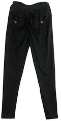 Shein Womens Yoga Black Pants with butt lifting scrunch size s rear pockets