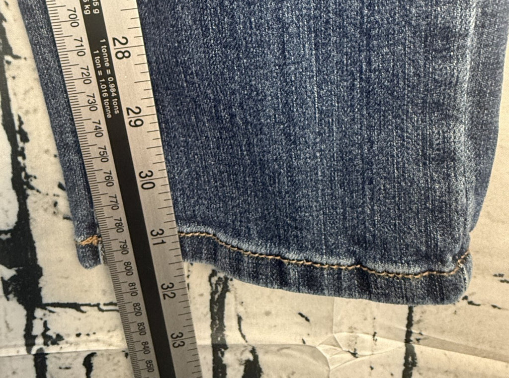 Calvin Klein Jeans Womens 6 Blue Ultimate Skinny Stretch Denim Pants