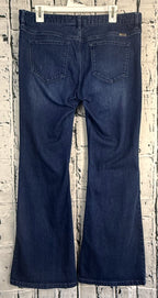 KanCan Maurices Womens Flare Jeans Size 13 Dark Wash Mid Rise
