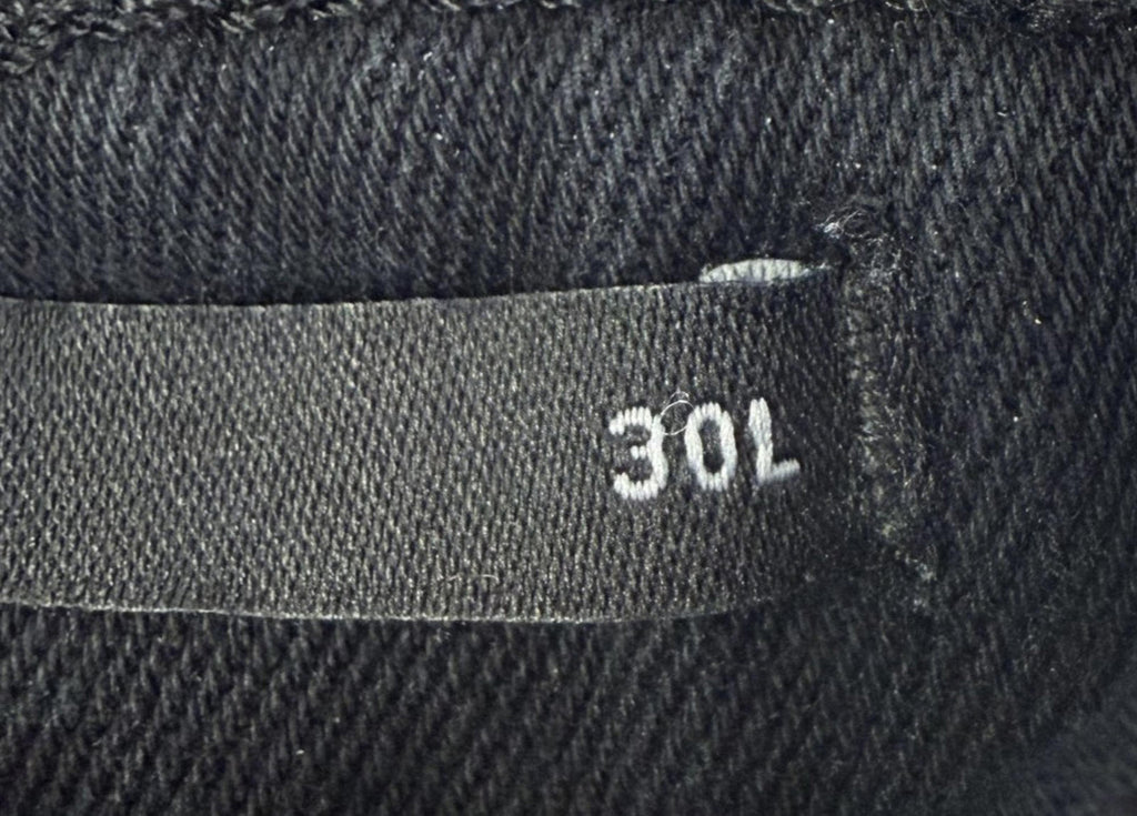 Banana Republic Mid Rise Skinny Jeans Womens Size 30L Black ~zip pockets w/ belt