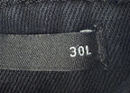 Banana Republic Mid Rise Skinny Jeans Womens Size 30L Black ~zip pockets w/ belt