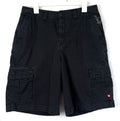 Tony Hawk Mens Size 34 Cargo Shorts Black Cotton Skateboarding Utility