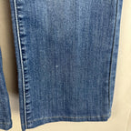 Signature LEVI Strauss Gold Mid Rise Bootcut Womens Sz28 Dark Wash Stretch Jeans