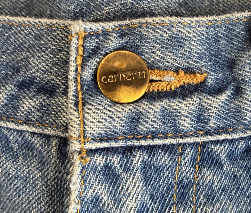 Carhartt Relaxed Fit Jeans Mens Jeans Sz 32x30 Denim Pants Workwear Blue