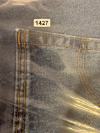 Levis 505 Mens 40x30 Straight Fit Denim Jeans Pants Medium Wash