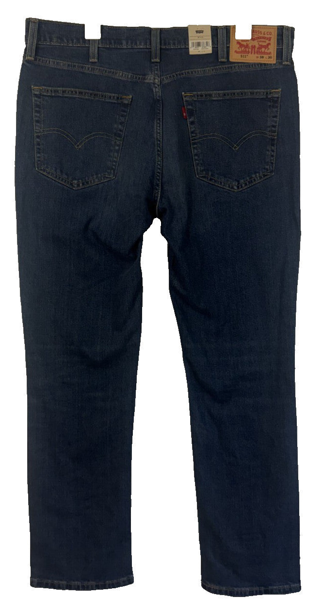 Levi's 511 Slim Jeans – Men's Size 38x30 – Medium Wash Denim – New with Tags