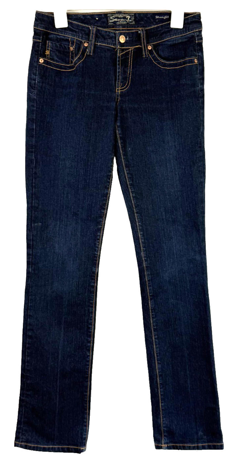 Seven 7 Womens Jeans Size 27 Straight Western