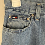Vintage Tommy Hilfiger Classix Fit Jeans Womens Size 4 Blue Denim 90s Wash Y2K